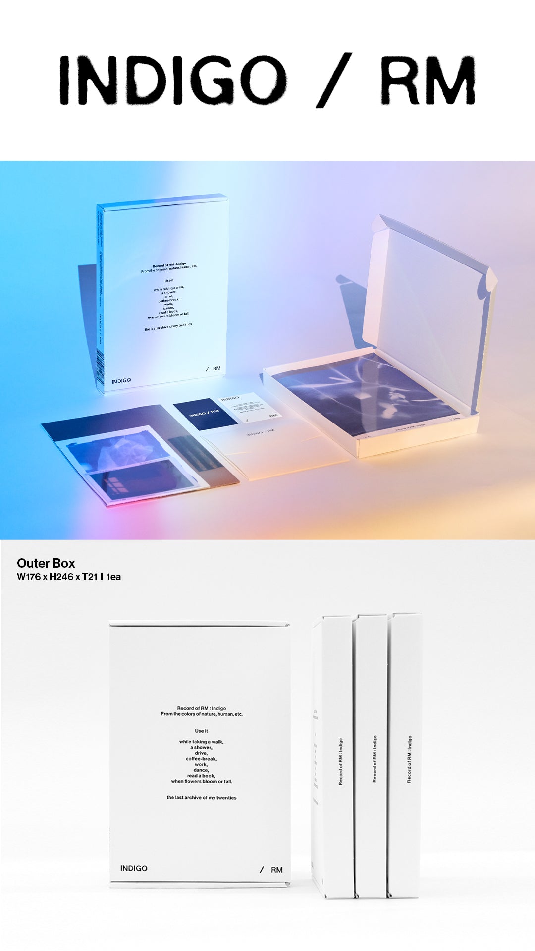 "Indigo" Book Edition