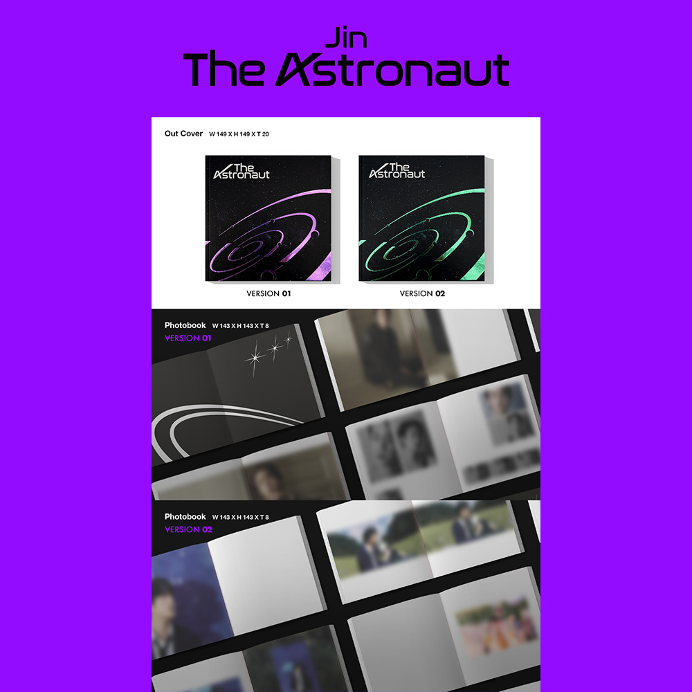 "The Astronaut" CD (VERSION 02)