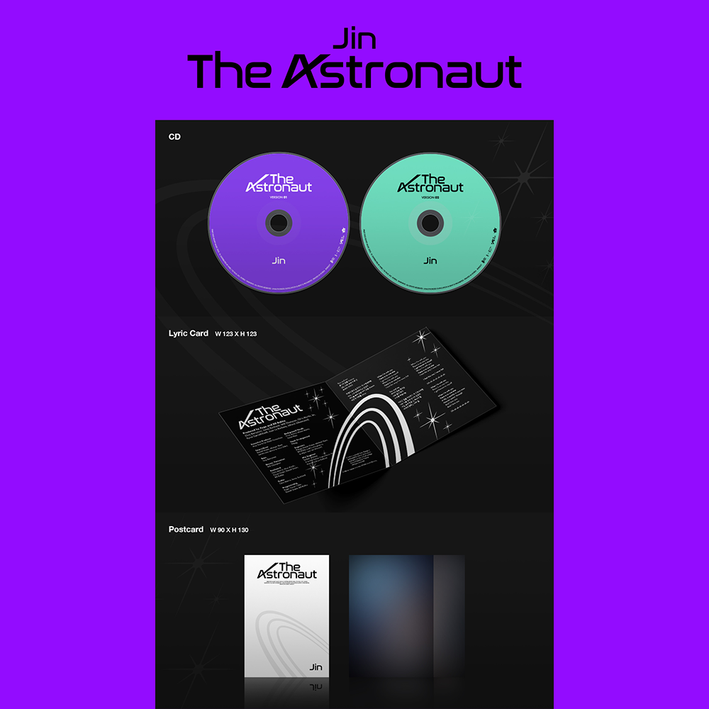 "The Astronaut" CD (VERSION 02)