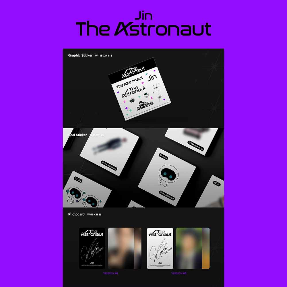 "The Astronaut" CD (VERSION 02)